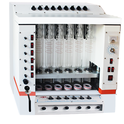 Máy chiết xơ 6 vị trí SQL-6A